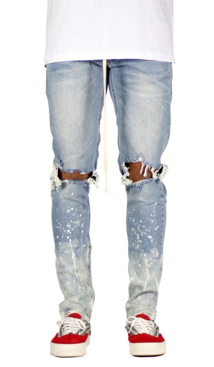 Flame Nate Zipper Jeans