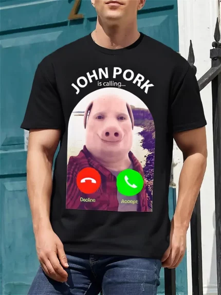 Men's 100% cotton 220g-NEW LIMITED Funny Pig