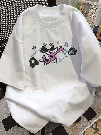 [Soft Graphic Tee] Lightweight & Comfortable
