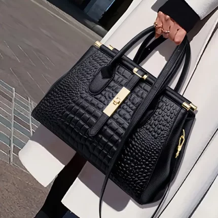 [Luxury Tote Bag] Luxury Genuine Leather Tote Bag | Versatile Handbag