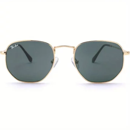 Pro Acme Small Square for Women Men 100 Real Glass Lens Hexagonal Frame