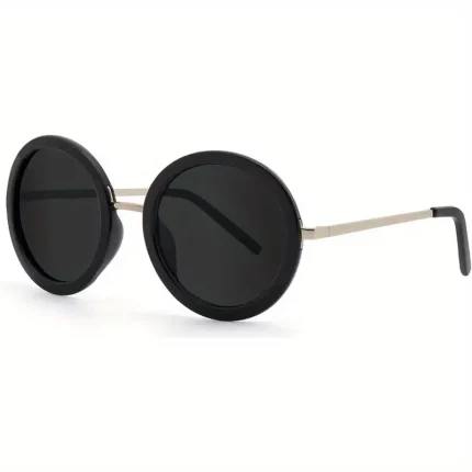 JOOX ized Retro Round for Women Vinta Oversized Ladies with 100 Lens