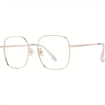 Women'S Elegant Square Frame Fashion Glasses - High-End Decorative Mirror
